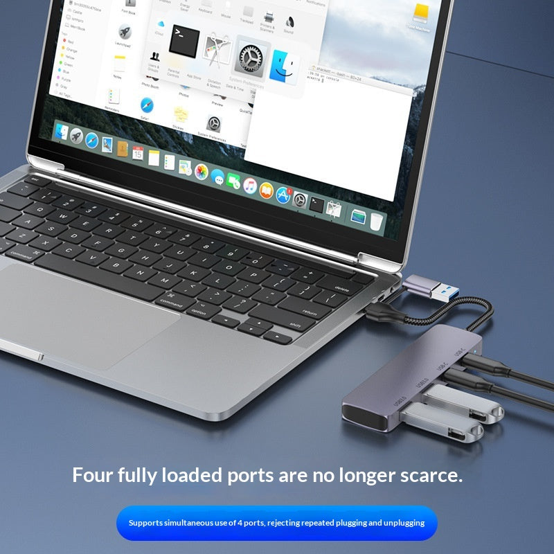 Portable à usage domestique Hub USB 3.0 double fonction