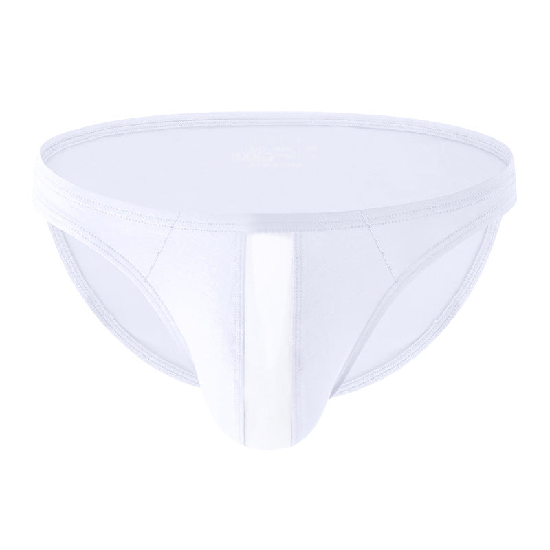 Modal Sexy hommes slips faible taille confortable et respirant haut élastique