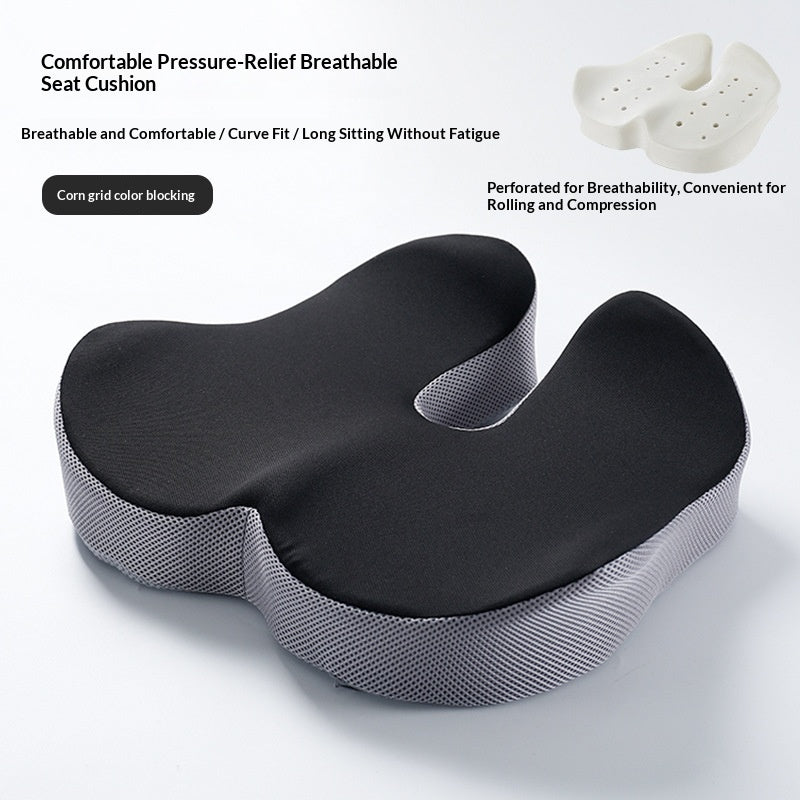 Coussin de chaise de bureau pour l'assise à long terme protège les hanches et améliore leur forme