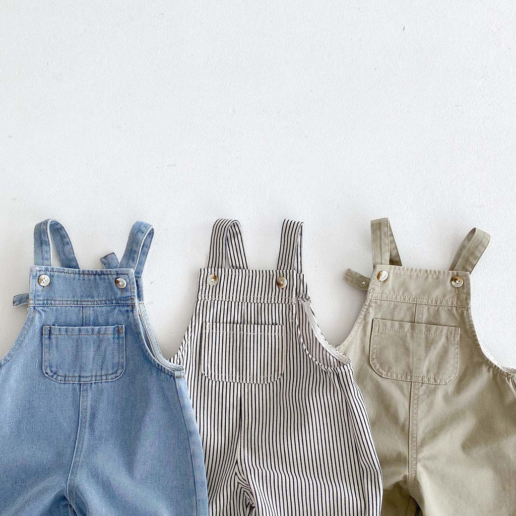 Le bébé et le jeune enfant Denim costume de saut occasionnel avec des paillettes