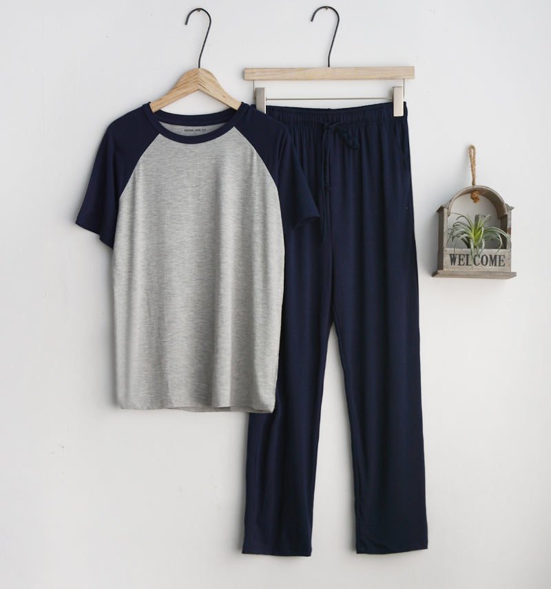 Ensemble modal de pyjamas d'été pour hommes