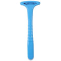 Grattoir de pied de ménage-bleu-pp-13*4*2cm-1 pièce