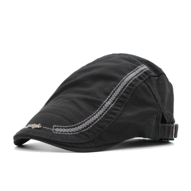 Protection solaire d'automne et d'hiver pour hommes Poof Peaked Cap