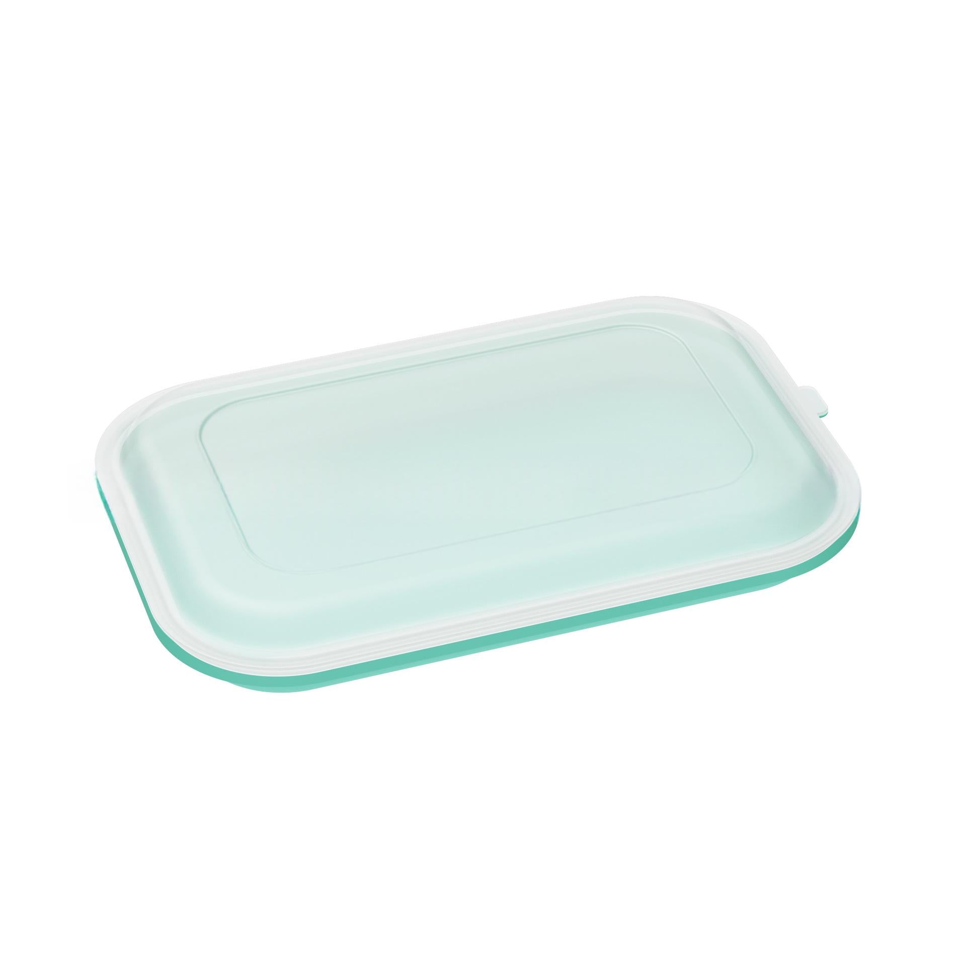 Boîte à déjeuner en silicone avec couvercle pour fromage et saucisson