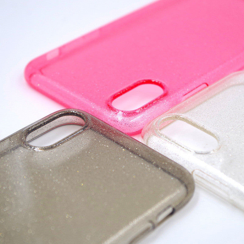 Étui téléphonique TPU Glitter sans fil