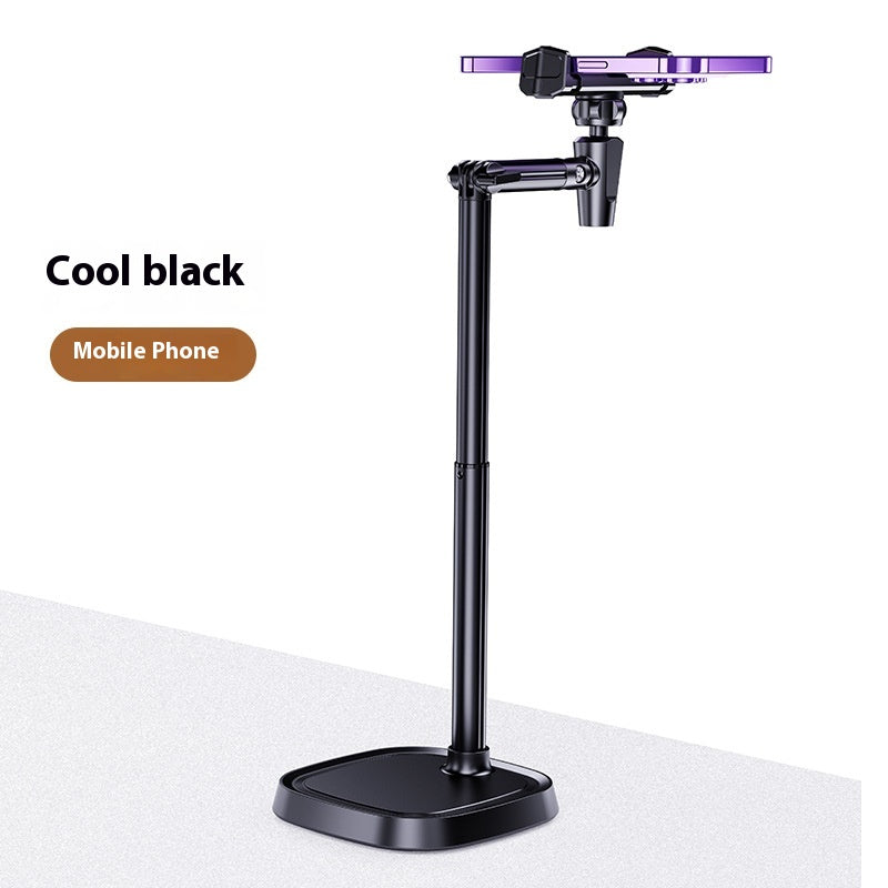 Téléphone portable Stand Bureau Selfie pliable et chaussant Double Rod
