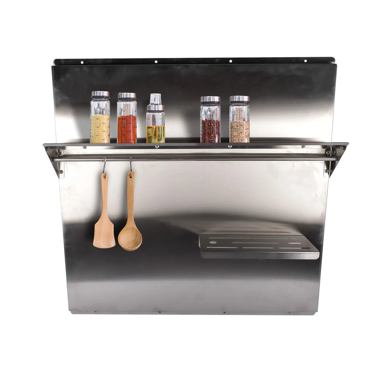 Range Dossplash avec plateau 29,5 x 29,5 pouces Range Hood Bouclier mural pour la protection des hottes Range