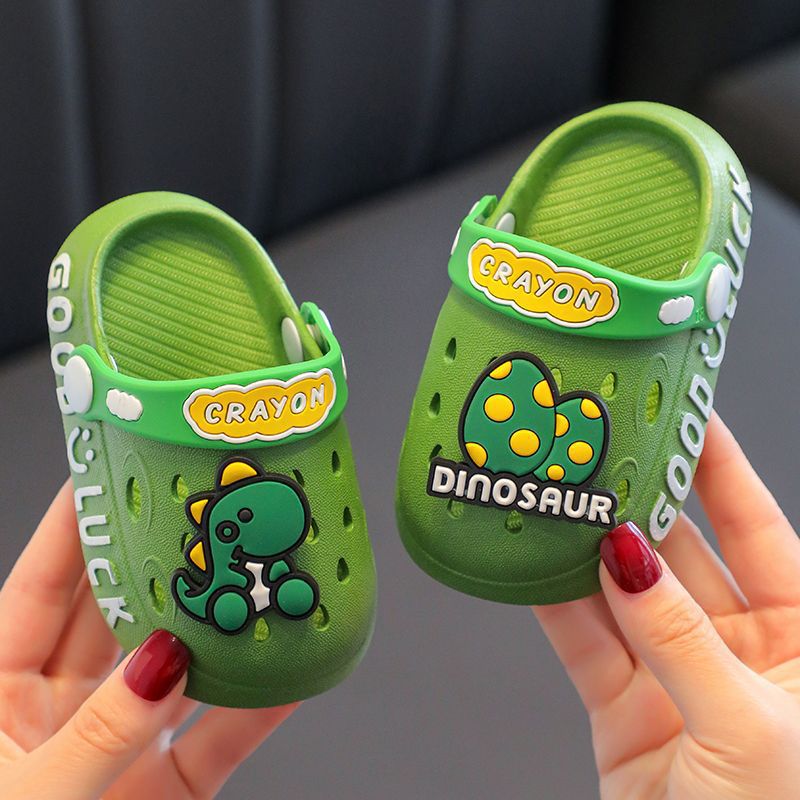 Mignon dessin animé Dinosaure Slipper pour les enfants