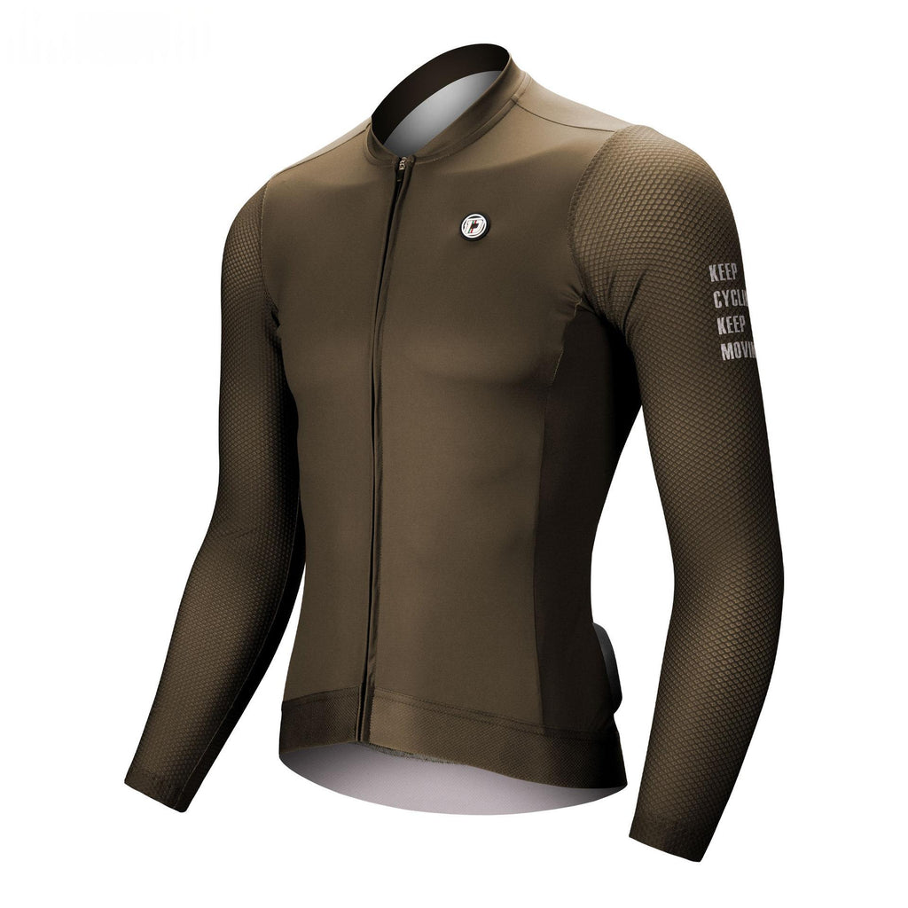 Cycling Suit Long Sleeved Top UV résistant à l'humidité Wicking and Sweat Wicking