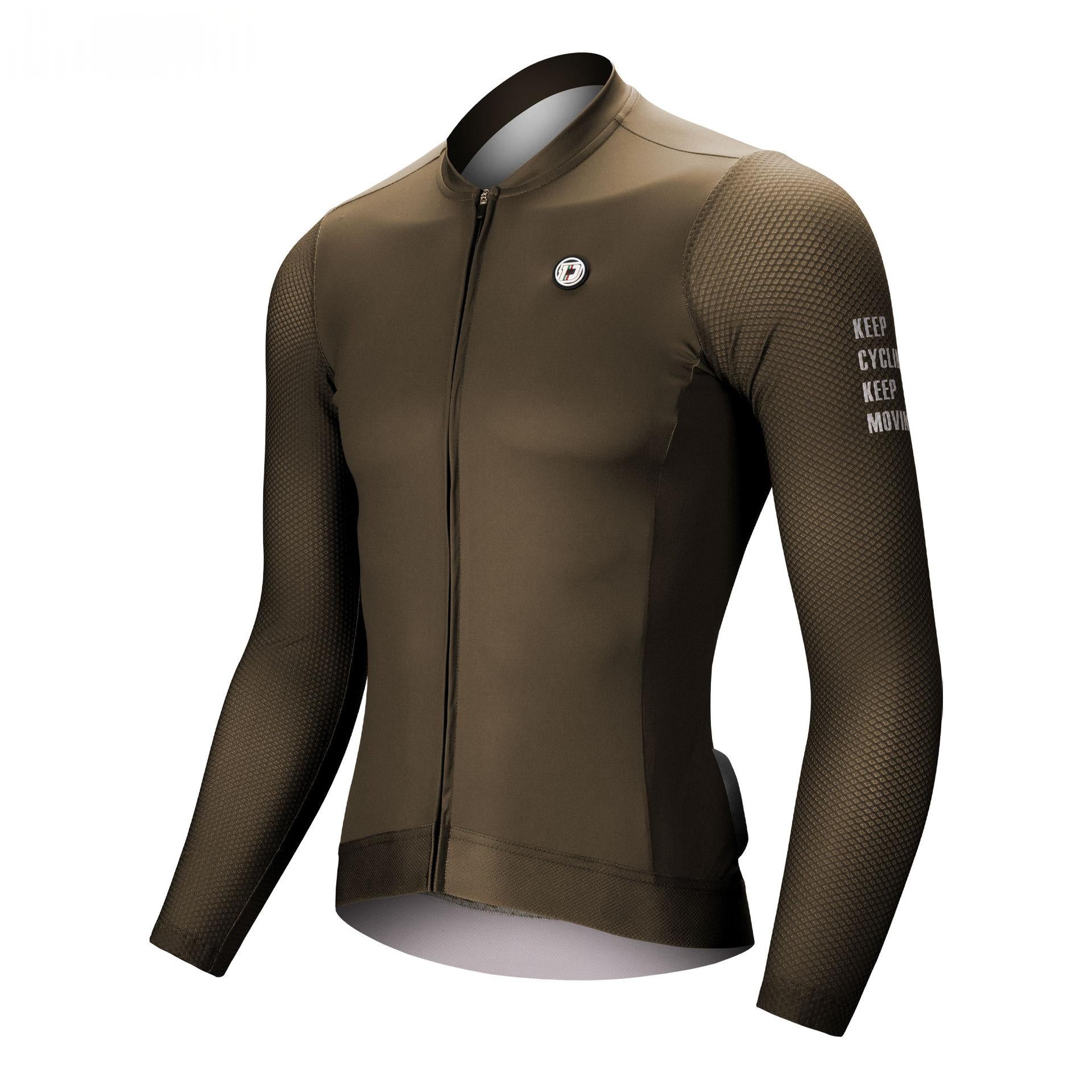 Cycling Suit Long Sleeved Top UV résistant à l'humidité Wicking and Sweat Wicking