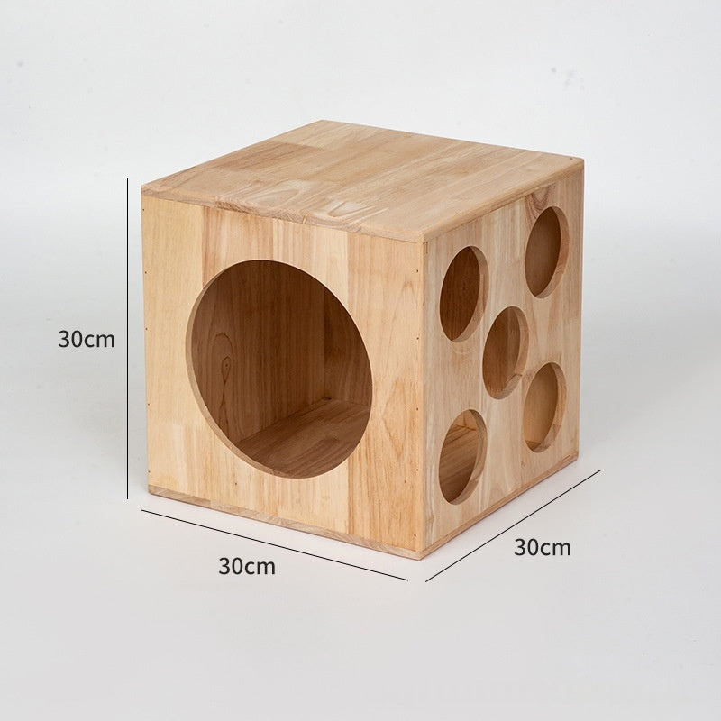Maison de chat Villa personnalisée Dice-forme Modulaire Cat Cage Pet House