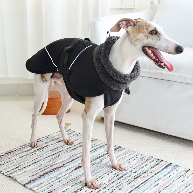 Costumes de chien rembourrés en coton sortir en automne et l'hiver chaud et froid-proof Costume