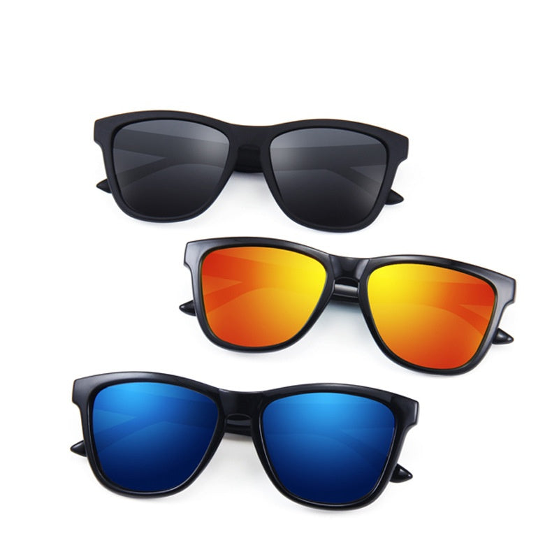 Lunettes de soleil européennes et américaines de style simple polarisé pour hommes