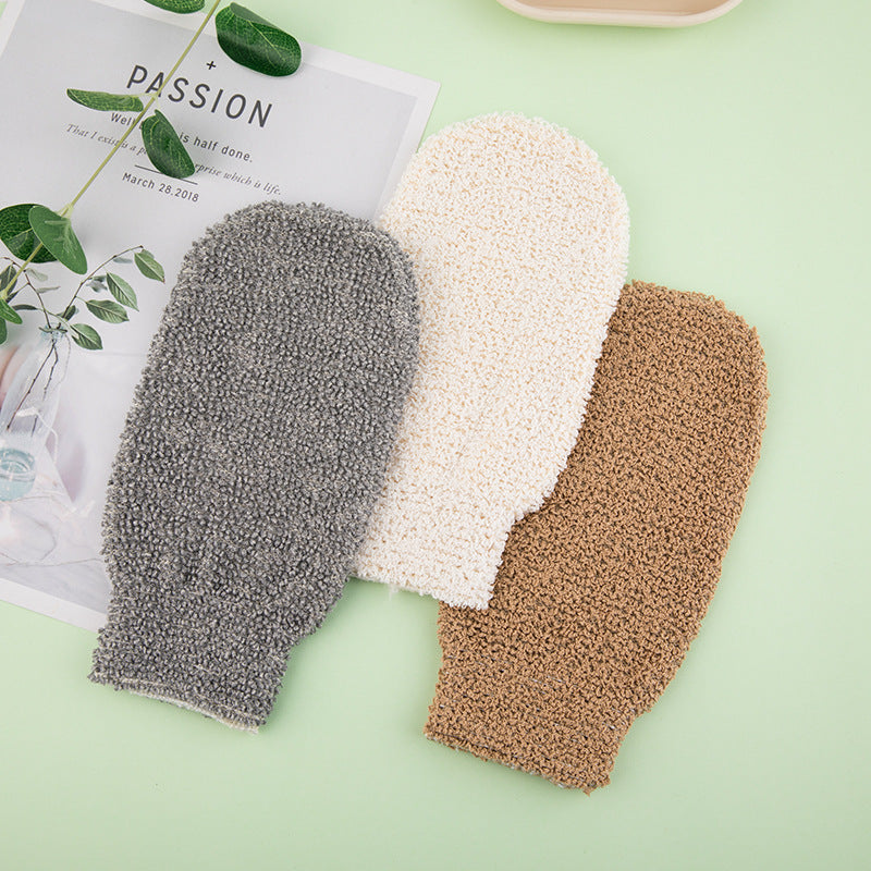 Bamboo Fibre Laver Mitt Soap Pouch Lathering Netsoft Exfoliant et efficace pour la peau