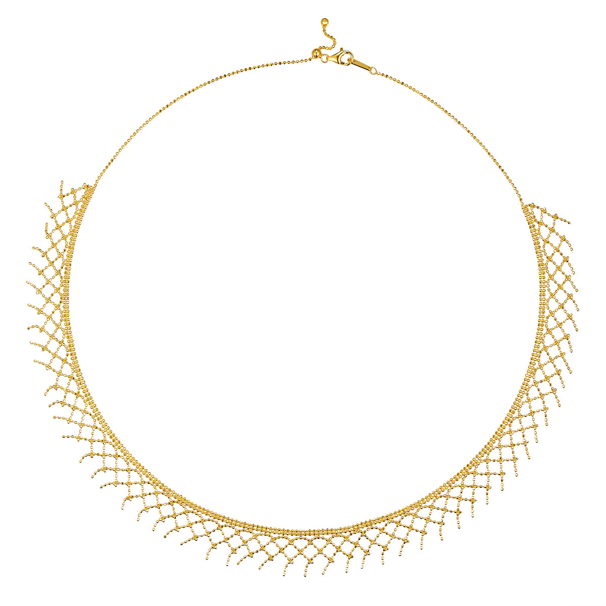 S925 Collier en maille argent sterling 45cm réglable 4,7g 10,5mm Plaque de platine large