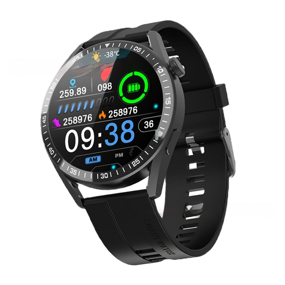 Smart Round Écran Fréquence cardiaque Blood Oxygen Pression artérielle Appel GT3