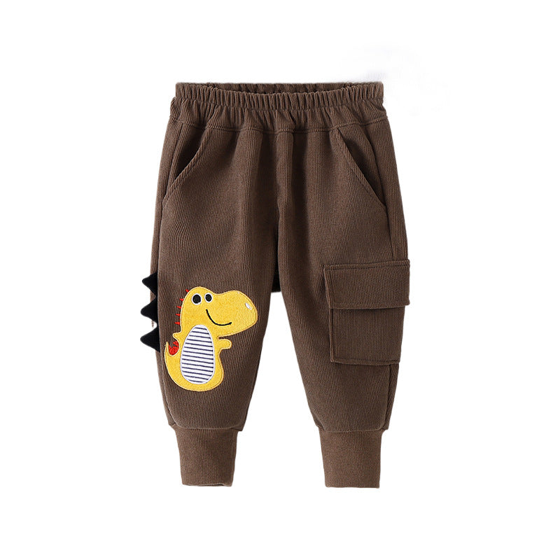Pantalons de sport durable pour enfants Printemps et automne
