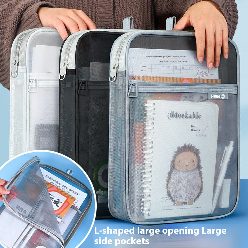 Type L Sujet Sujet Classification Dossier Sac d'entreposage transparent en papier d'essai