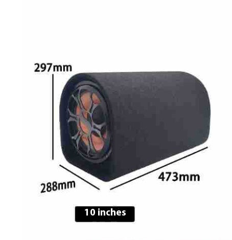 Auto Subwoofer 70W High Power 6 pouces 8 pouces 10 pouces en forme de tunnel