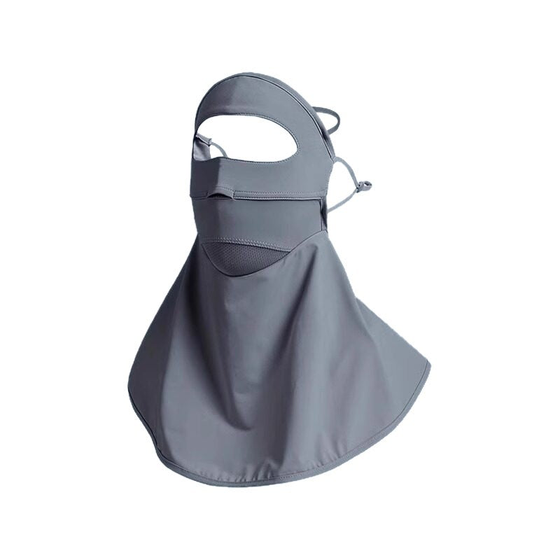 Protection solaire complète pour les femmes Masque à maille unique protecteur de la glace mince