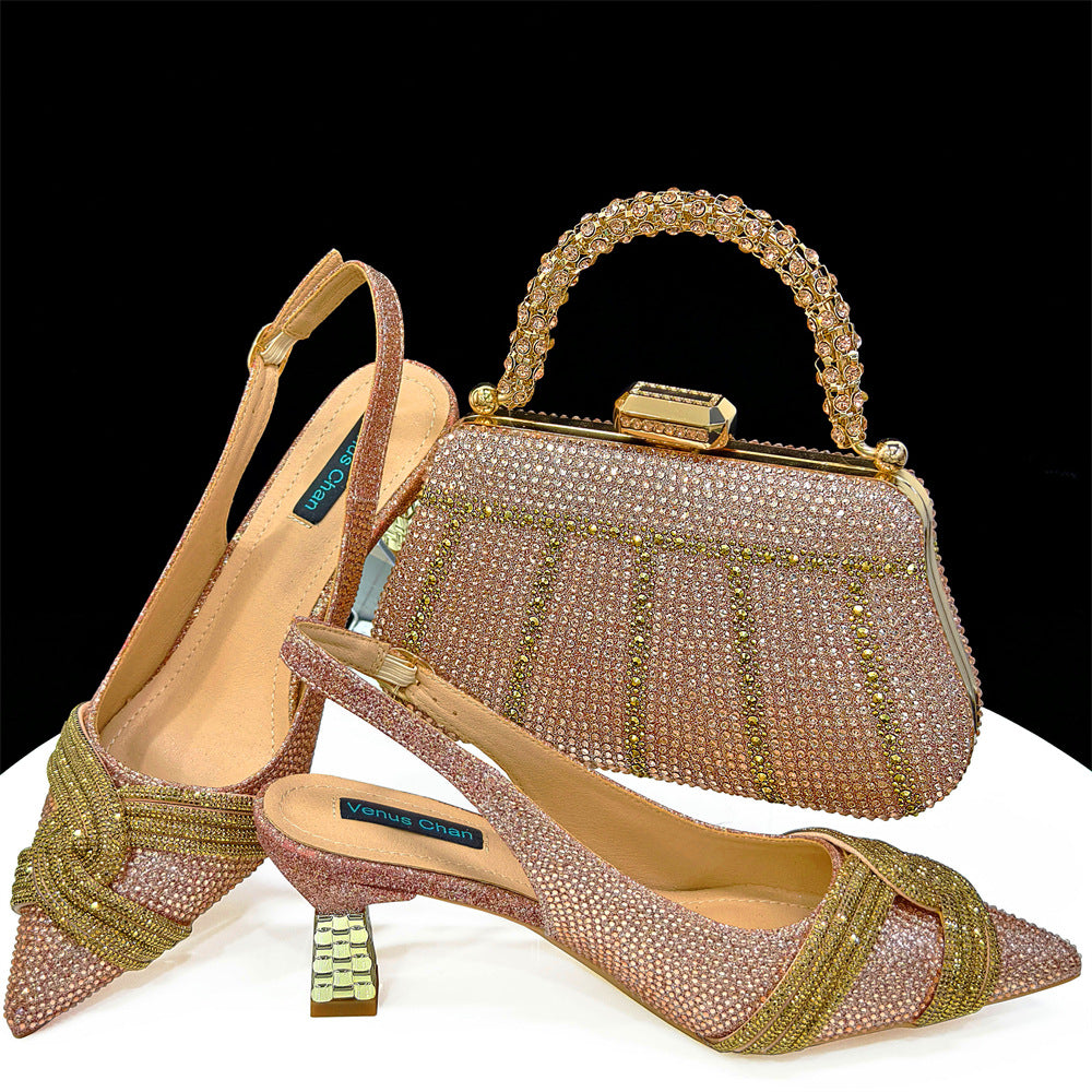 Combinaison de chaussures et de sacs européens et américains