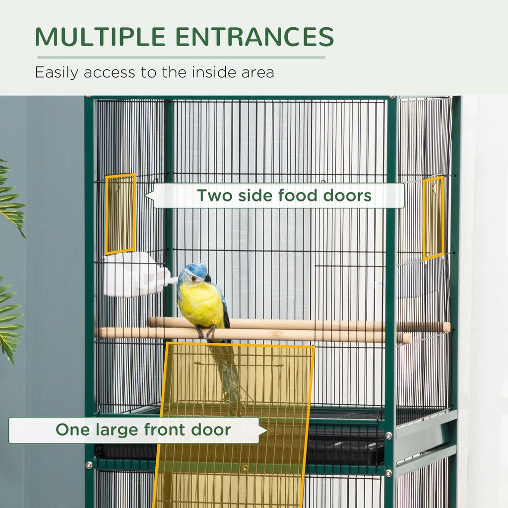 Large bird cage with 1.7 ft. Width for Wingspan