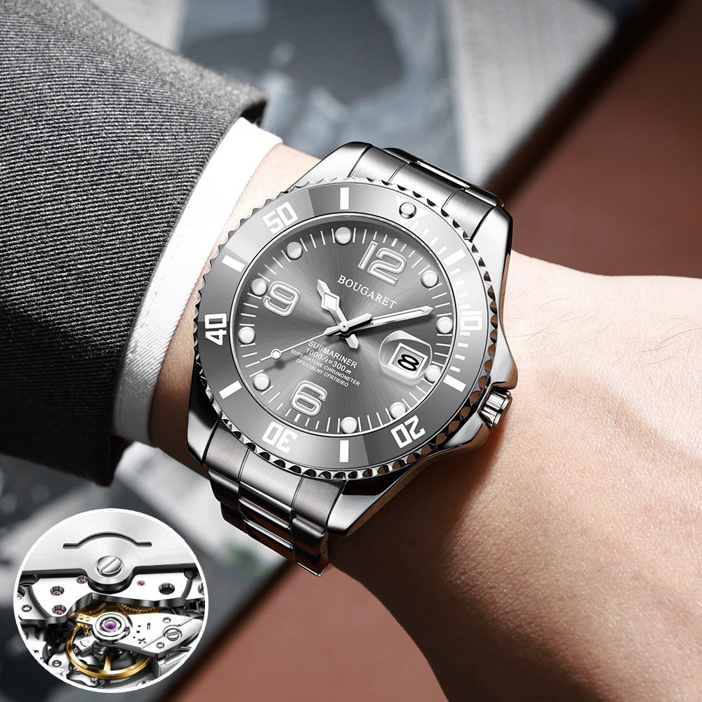 Montre mécanique de sport anti-faux automatique