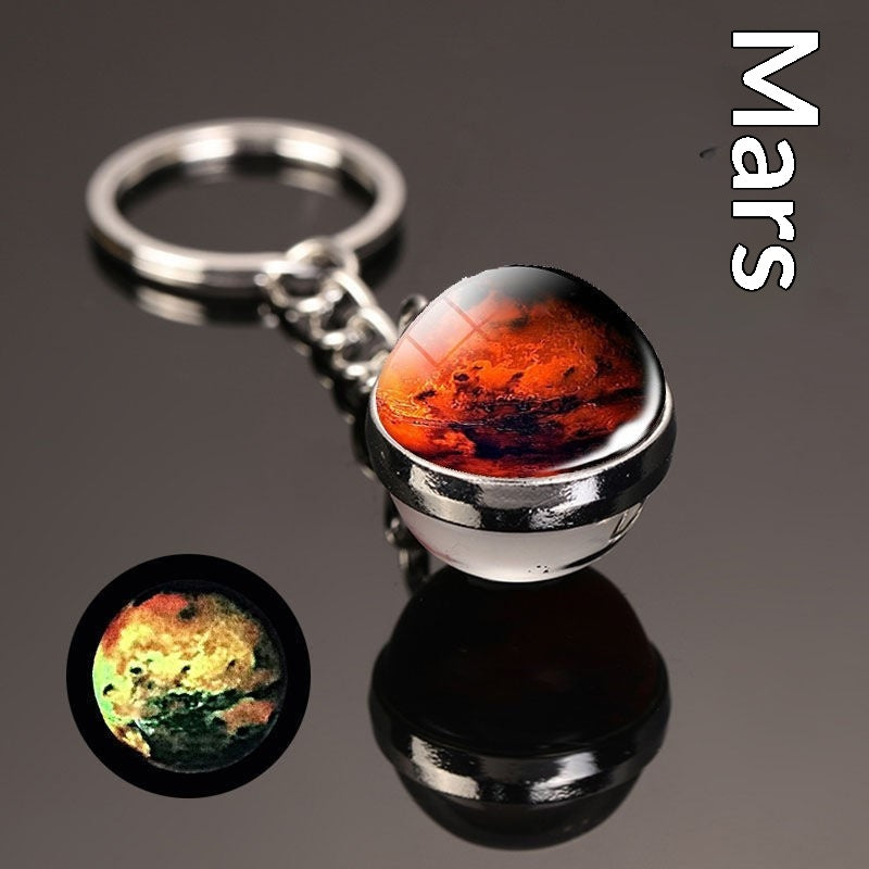 Porte-clés Cosmique Starry Sky Crystal