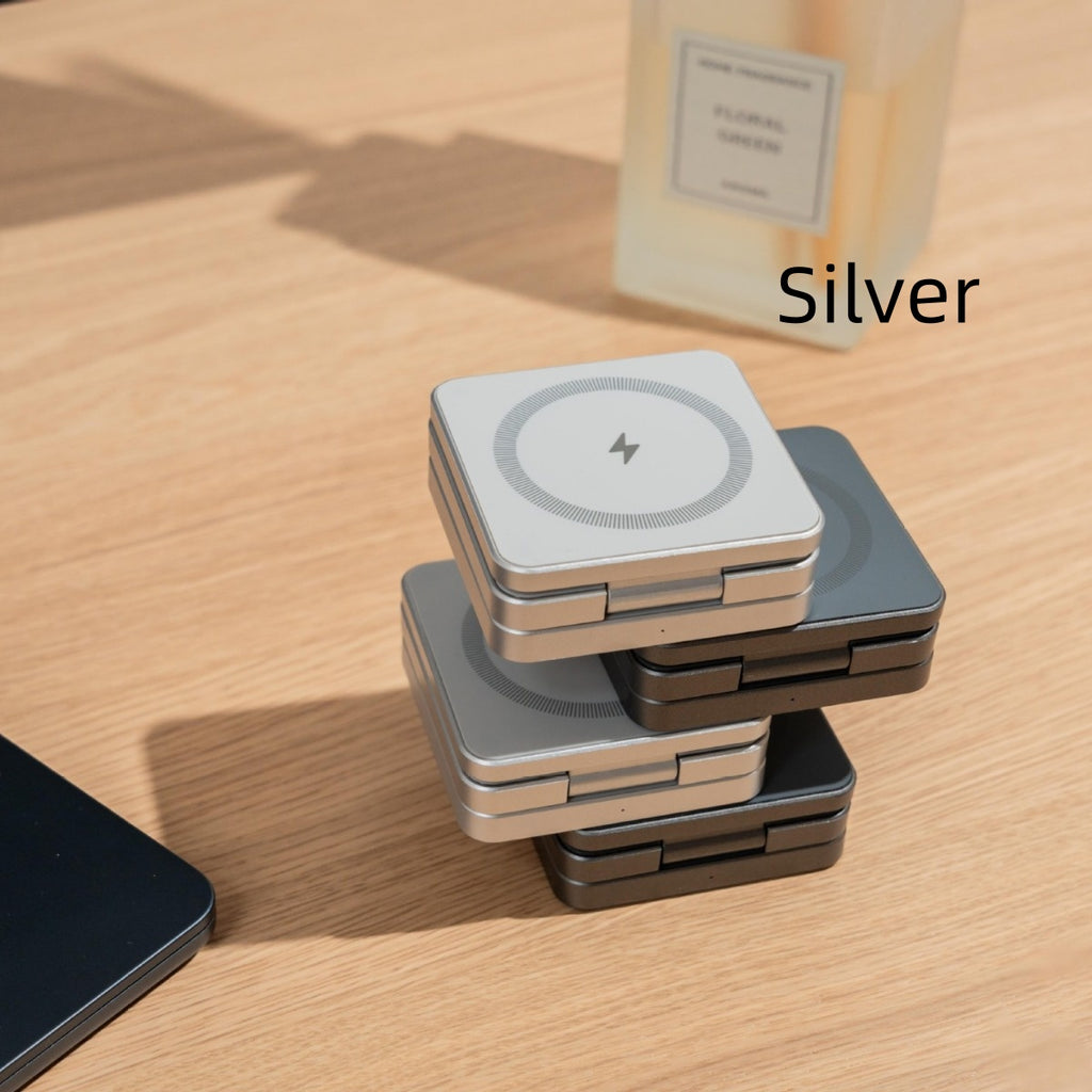 Three-in-one magnetic wireless charger