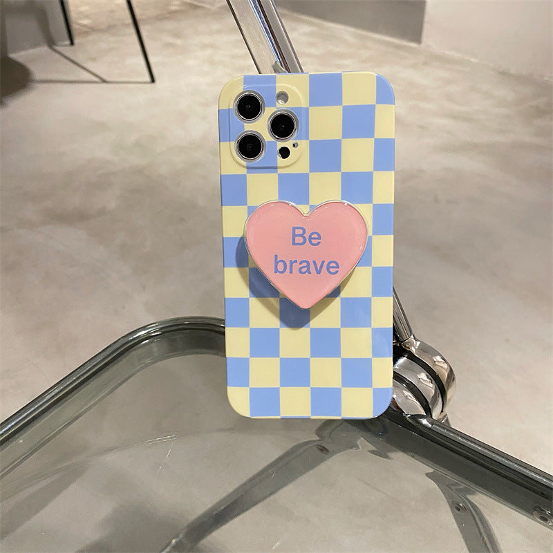 Simple Checkerboard Adaptable Soft Mobile Phone Case