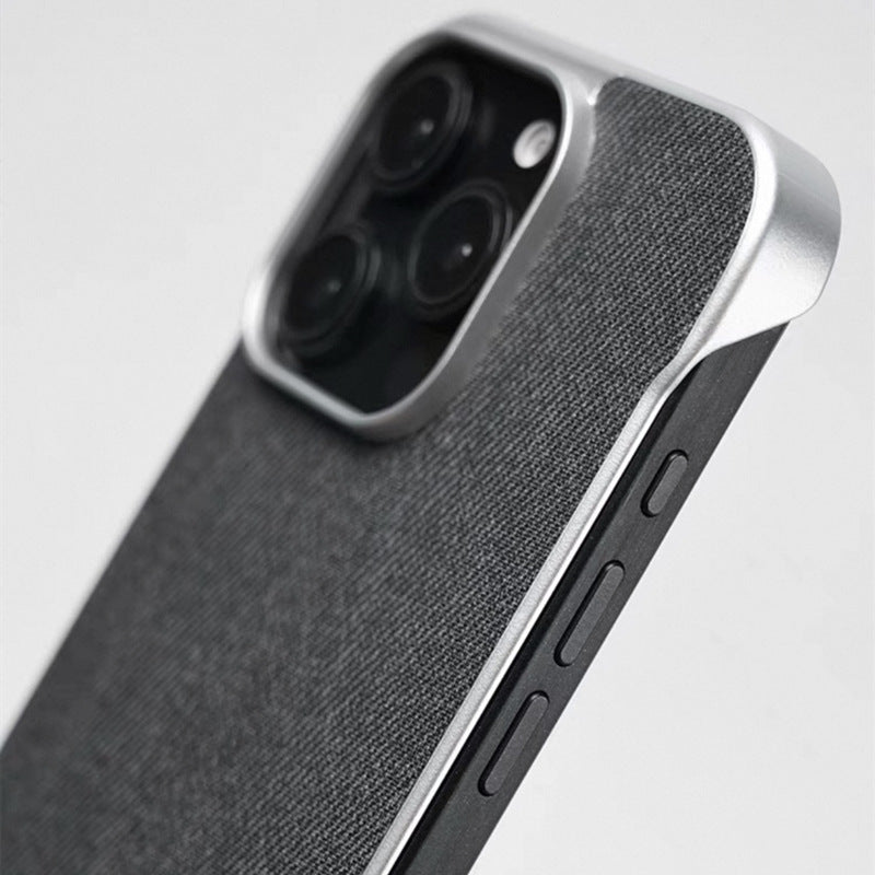 Modèle en cuir de chanvre sans boîtier de téléphone à la frontière