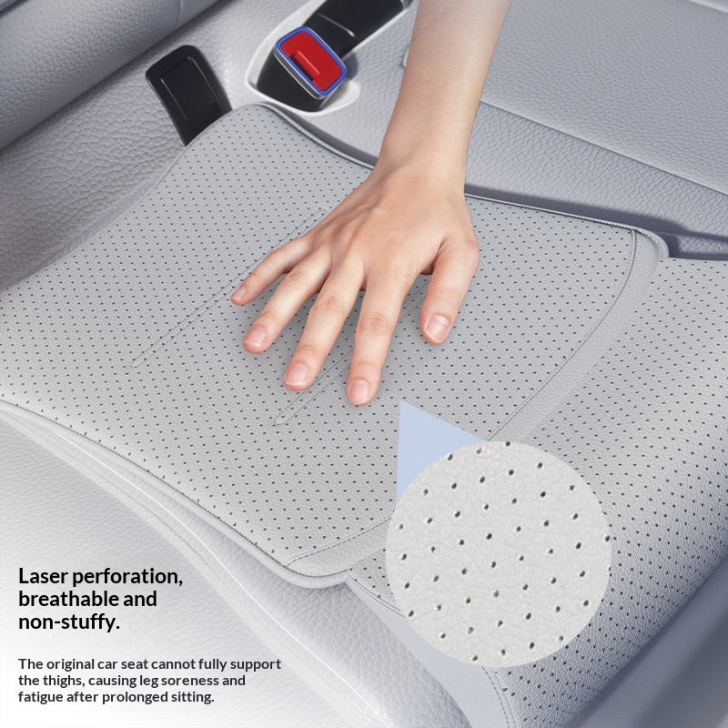 Coussin d'extension de siège de voiture avec repose-jambes intégré en latex