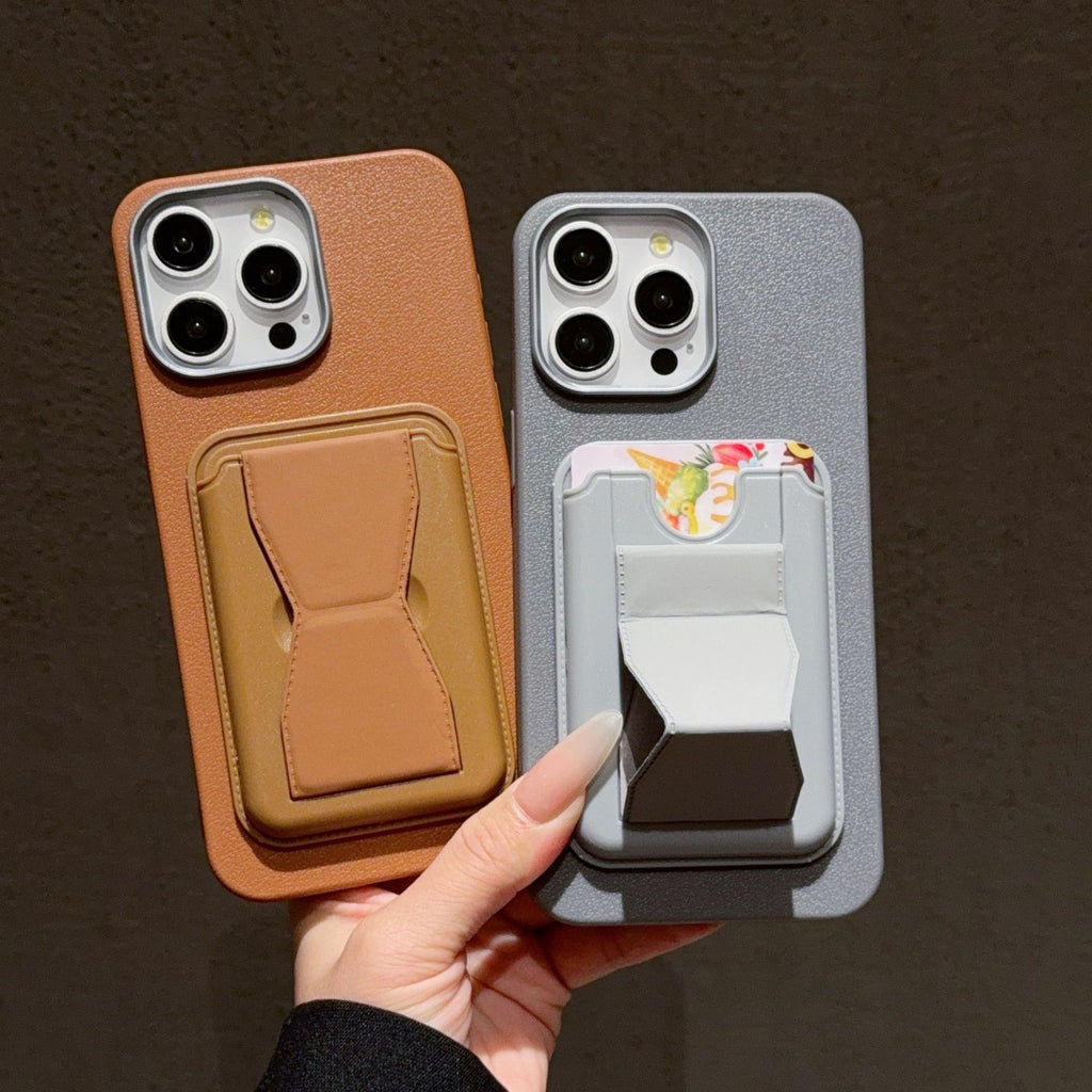 Porte-cartes en cuir clair Porte-cartes Insert Manche de protection