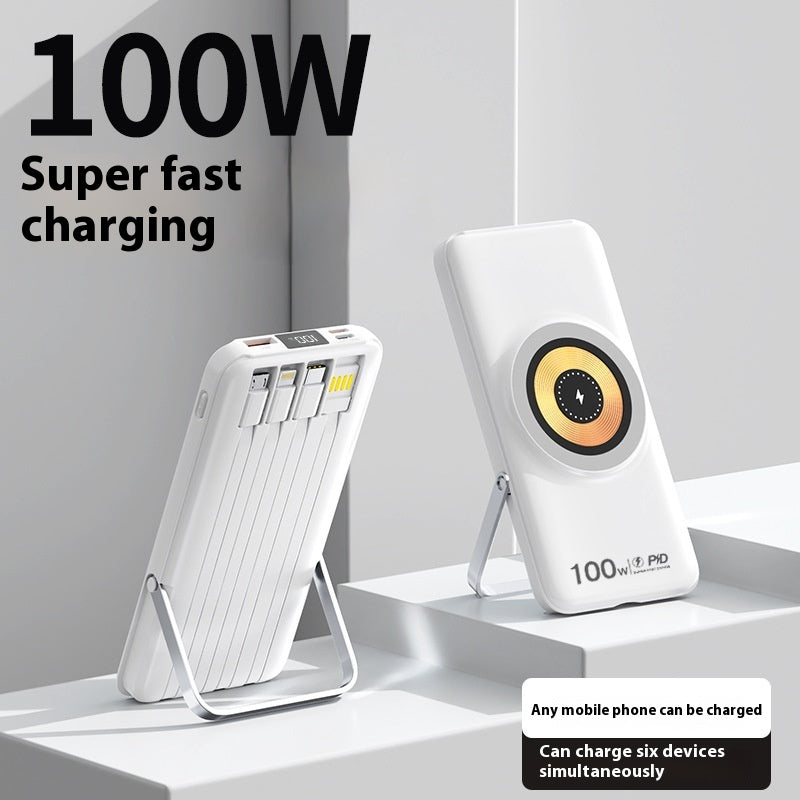 Grande capacité partagée avec câble 20000 MA Power Bank