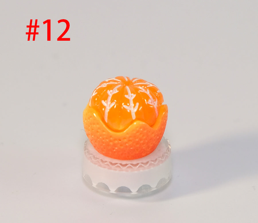 Simulation d'axes croisés fruitiers Casquette tridimensionnelle