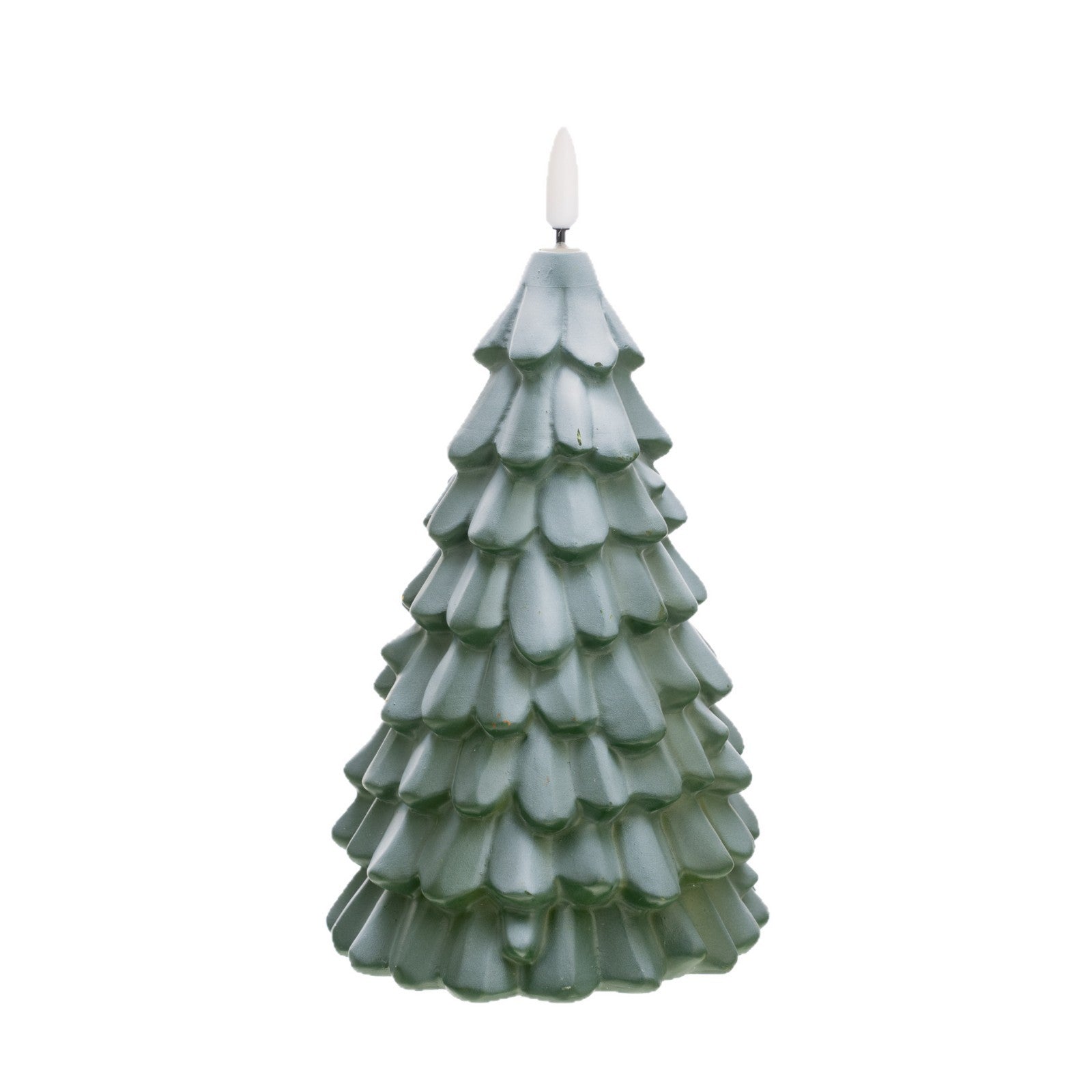 Vinyl Lumineux Arbre de Noël Bougie numérique Lumières Décorations de Noël Ornement de bureau
