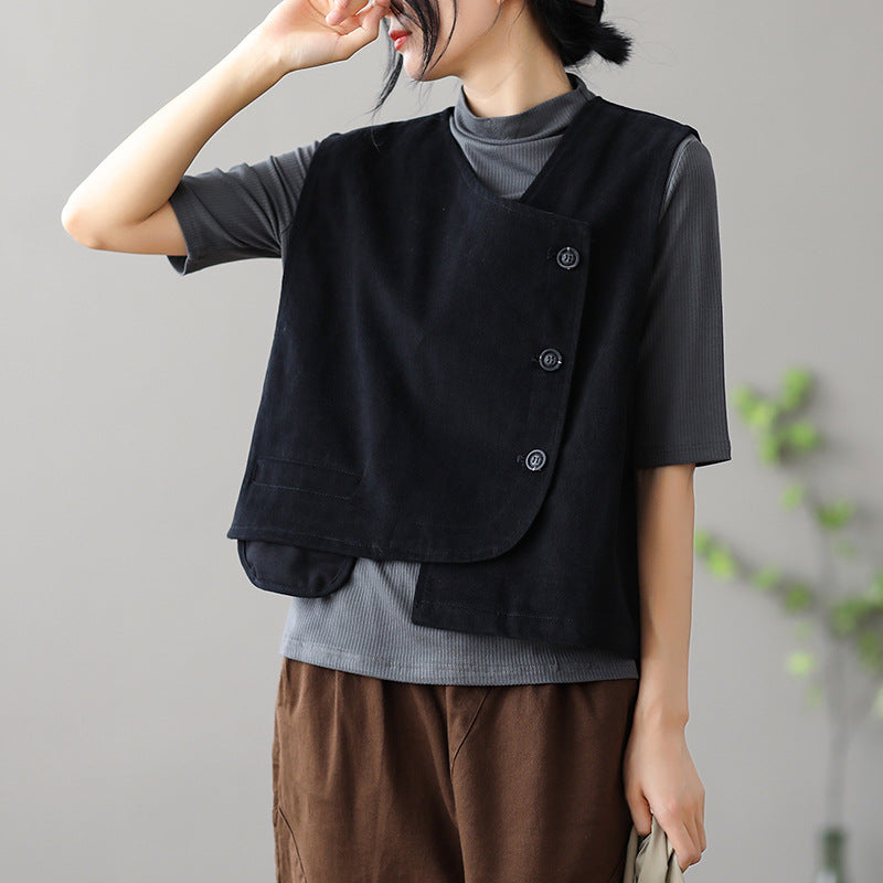 Veste casual rétro pour femmes