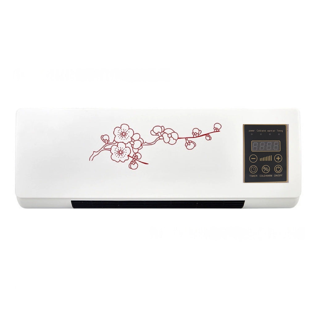 Ventilateur de chauffage et de climatisation à double usage de petite taille pour les salles de bains à la maison