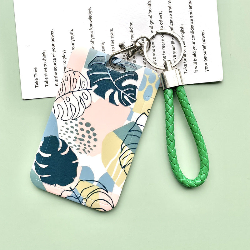 Série de plantes vertes Couverture de lanyard de mode simple