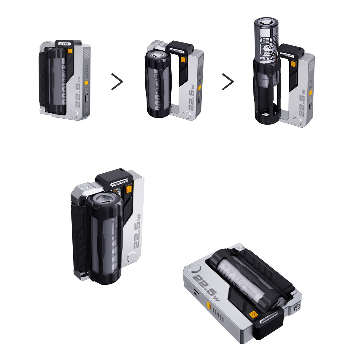 Cartouche de remplacement Power Bank Tactical Mech Type-C Plug