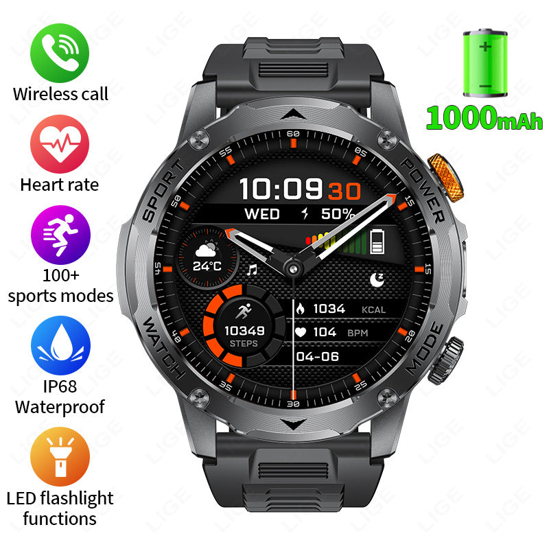 Montres de sport intelligentes étanches multifonctions