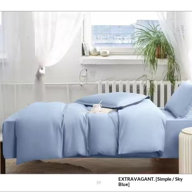 Set de trois pièces en coton pur pour lits punk