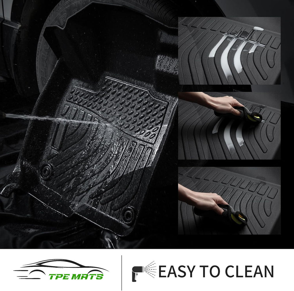 Tapis d'étage sur mesure pour Jetta 2019- Tapis de voiture imperméables Tous les tapis de garde météo lourd TP