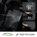 Tapis d'étage sur mesure pour Jetta 2019- Tapis de voiture imperméables Tous les tapis de garde météo lourd TP