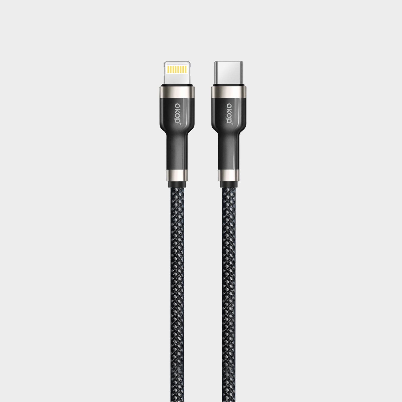 KP-318 Câble de données à charge rapide de 65W tressé Protection contre les surcharges durables Type-C Compatibl