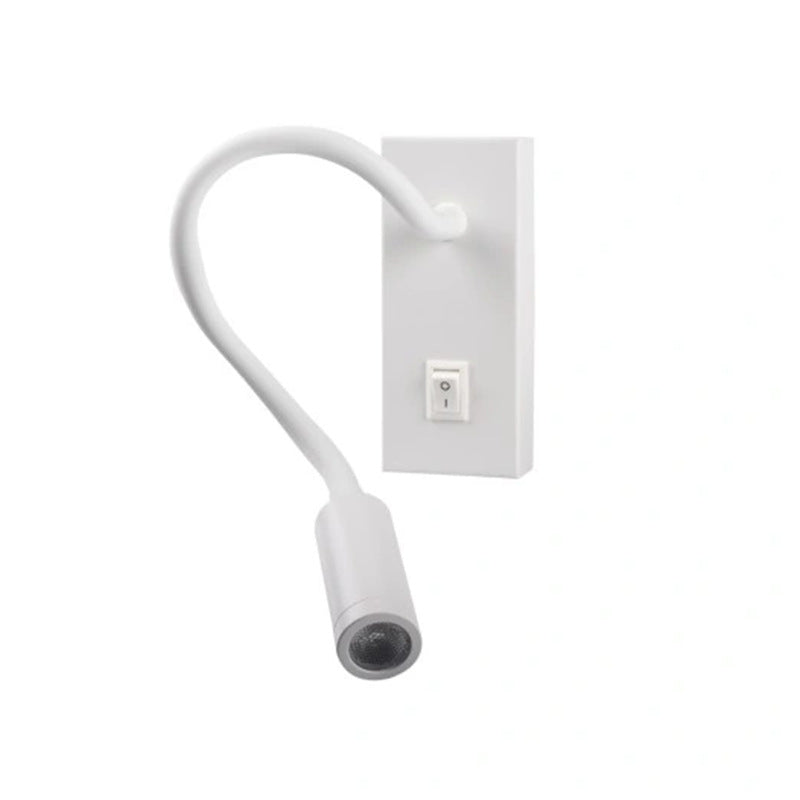 Lampe murale de style tuyau avec lumière LED moderne minimaliste