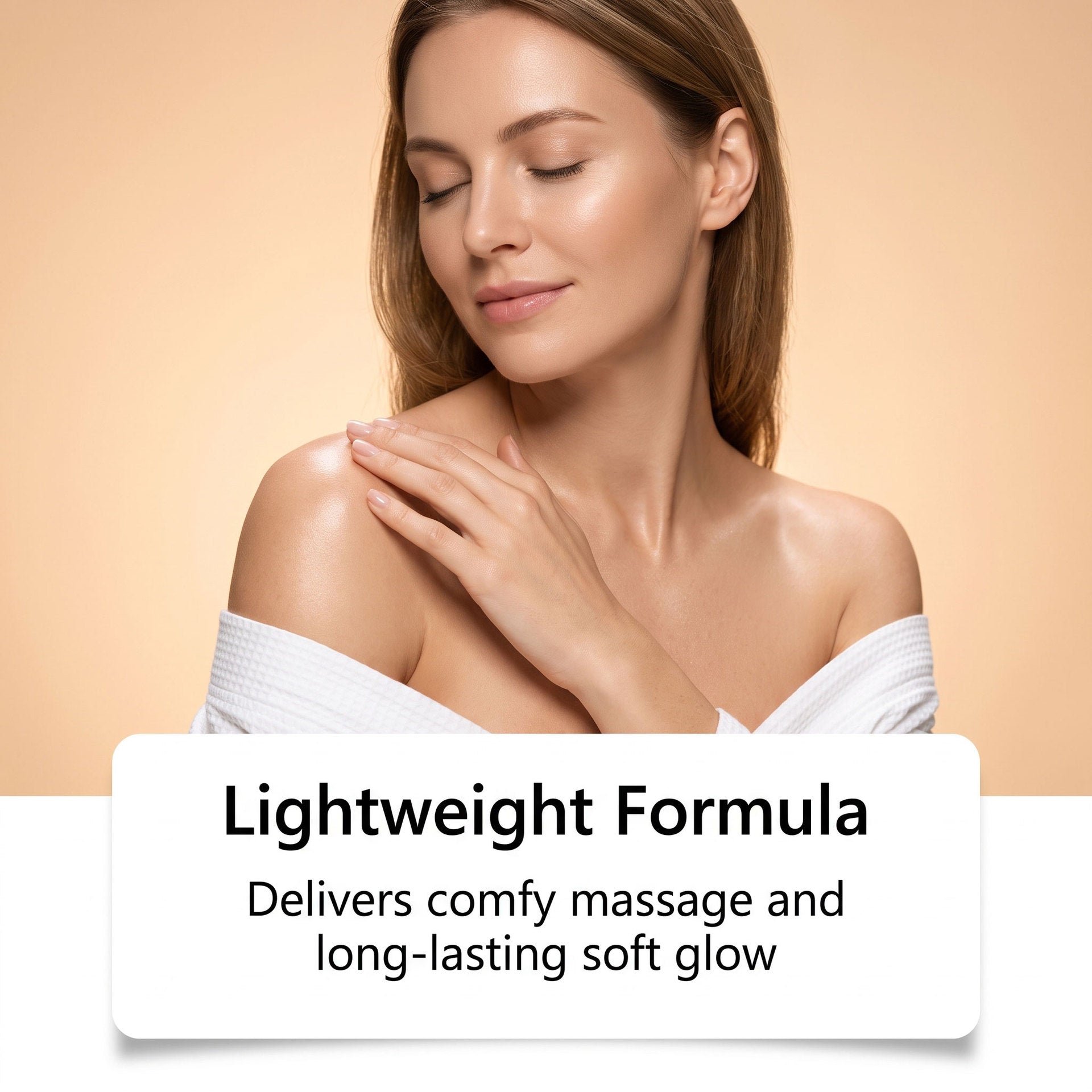 Peau du corps du visage lisse et brillante