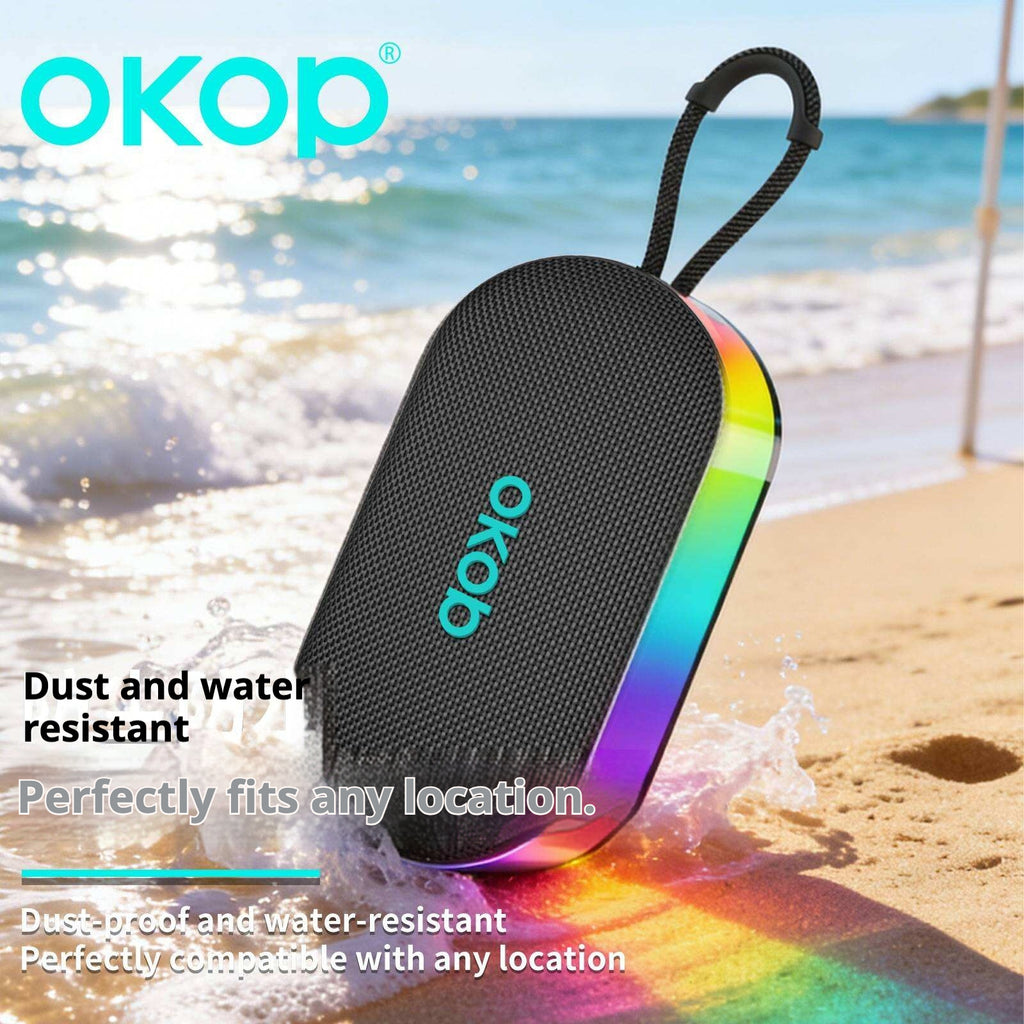 KP-849 Portable Bluetooth haut-parleur sans fil Compact étanche Hi-Fi basse son approprié Fo