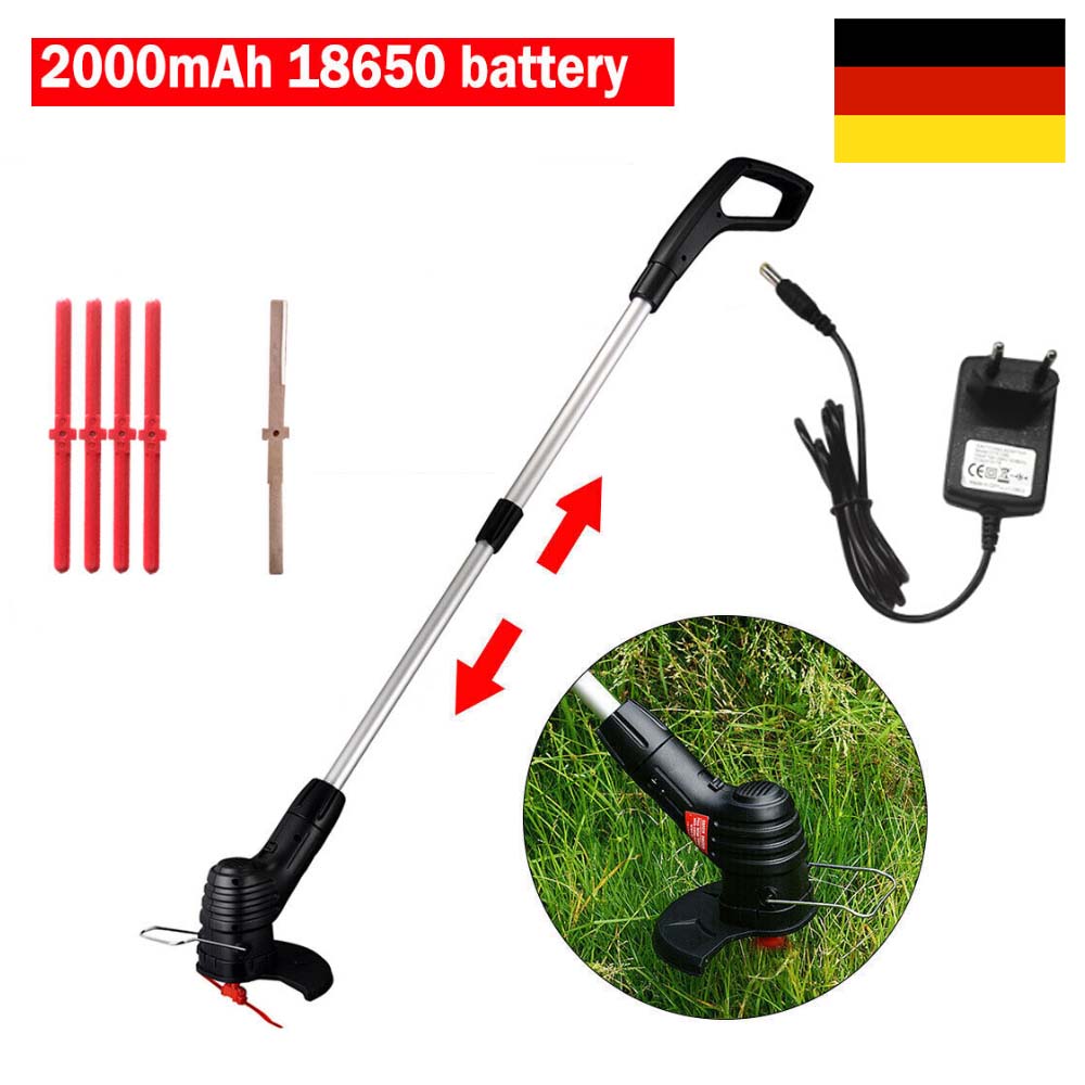 Brushcutter sans fil électrique avec piles et chargeur NEW