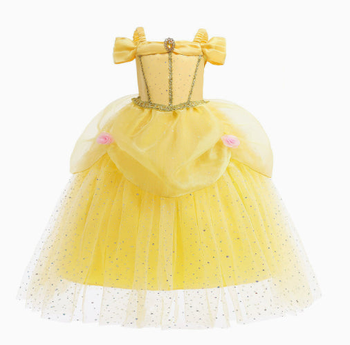 Filles Belle Princesse Costume Coton Blend